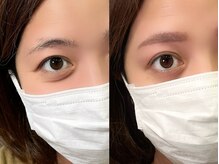 チルアンドアイ 千葉駅前店(Chill&Eye)/美眉スタイリング/BeforeAfter