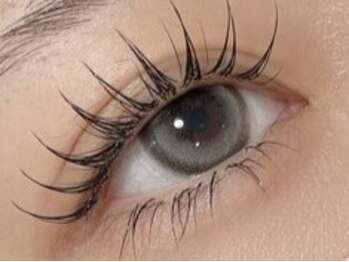 クレアラルーチェ 佐賀店(Crea la Luce)の写真/ナチュラルEYE★フラットラッシュ【100本まで￥4000/120本￥5100/付放￥5700】密着度が高いから持続力UP♪