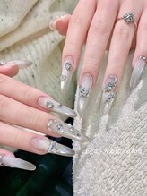 ブライダルネイル♪≪長さ出し持ち込みデザイン≫のクーポン！