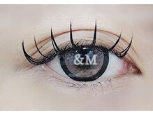 アンドエム(&M)/LEDエクステ　フラット140本