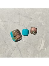 ケソン ネイル スタジオ(qeson nail studio)/【フット】New Design