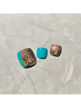 ケソン ネイル スタジオ(qeson nail studio)/【フット】New Design