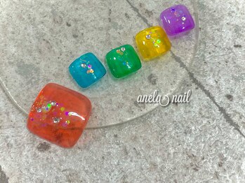 アネラネイル(anela nail)/フットデザインフリー/8,480円