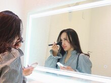 トータルエステサロン ビューティースノー 恵比寿店(Beauty Snow)の雰囲気（お化粧直しも可能です。コテ・ドライヤー・UV下地もございます♪）