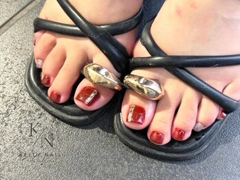 ケリーネイル(kelly nail.)の写真/スペシャルフットケアでツルツルかかとに◎気になるニオイ対策にも！角質ケアでワンランク上の素足美人に♪