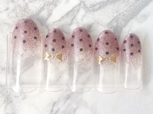 ネイルサロンティーモ(Nail Salon Tmo)/周年記念ラメグラデーション