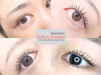 サロンドットクッキー 御影(Salon.Cookie)の写真/【自まつげ派大満足♪】厳選した商材による似合わせパーマやパリジェンヌ◆ケラチン/アミノ酸で贅沢ケア◎