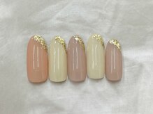 プルミエ ネイル(Premier Nail)/3色使い!先端ラメ金箔