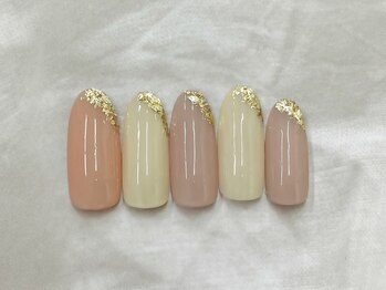 プルミエ ネイル(Premier Nail)/3色使い!先端ラメ金箔