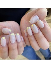 オーシャンネイル 栄店(Ocean Nail)/mirror×french..