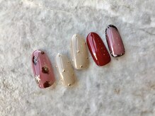 ララバイ 立川北口店(LULLABY)/ピンクアニマルネイル