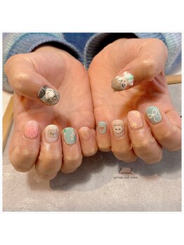 ハヌル(haneul.)/推し活ネイル/3Dオーダー【BL】