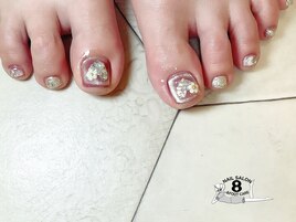 ラメでキラキラ☆マグネットでも