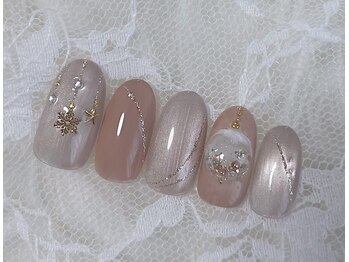 クリスマスネイル