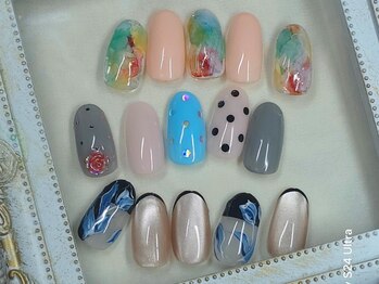 ネイルサロン バハル(Bahar)の写真/フィルイン/パラジェル【豊富な定額ネイル】経験豊富なスタッフ在籍*持ち込みデザイン相談◎ニュアンス