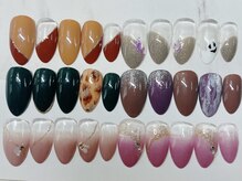 ロビン ネイル(ROBIN NAIL)の雰囲気（☆10月の定額アートセットジェルhand￥6600、foot￥7700☆）