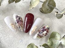 ハルネイル(Haru nail)/大人気の押し花デザイン♪