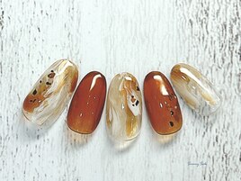 シンプルニュアンスネイル