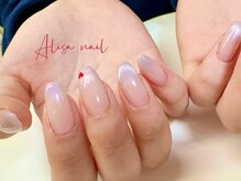 アリサネイル(ALISA NAIL)/マグネットフレンチ