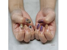 シルニー リム(Silny rim)/アシンメトリーニュアンスネイル