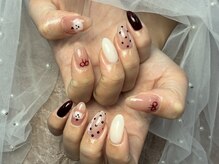トリー アンド デリー(Toliy&Deliy)/大人可愛いボルドーネイル