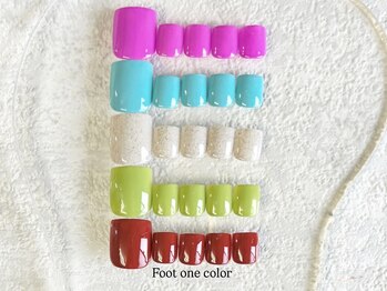 リリア ネイルサロン(Lilia Nail Salon)/フットワンカラー