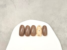 ハートドットネイル