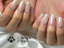 モグネイル(Mogunail)/冬ネイル/キルティング