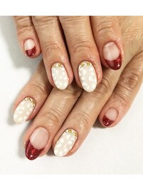 グリッターフレンチNAIL