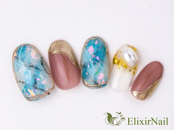 エリクサーネイル 池袋(Elixir Nail)/定額c やり放題/クーポン使用