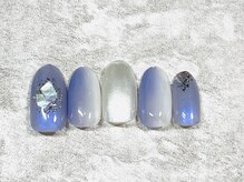 ネイルサロン メイプル(Nail Salon maple)/縦グラデーション