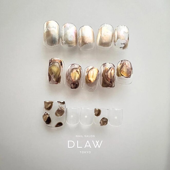 新品 DLAW アートインクセット02 ドロウネイル DLAW アートインク