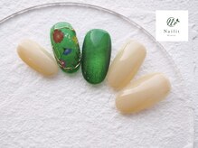 ネイリット 銀座(Nailit)/CLEAR FLOWER ¥9400【¥10340】