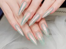 ラッキーネイル(Lucky Nail)/スカルプ×オーロラネイル