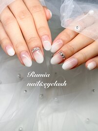 ブライダルネイル/同時施術