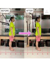 あるく 関内店/体験レッスンビフォーアフター