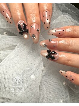 マウイ(Maui)の写真/やりすぎない、大人の長さ出し★バレない自然な美フォルムでキレイが1ヶ月以上続きます！短爪OK◎