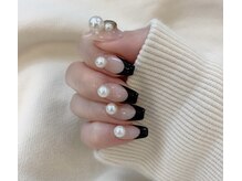 バースデーバースデー 藍住店(BirthDay BirthDay)/☆黒フレンチネイル