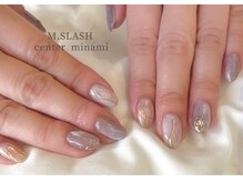 エムスラッシュ センター南(M.SLASH)/パラジェル　ニュアンスネイル