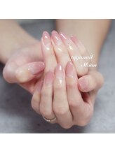 たゆ ネイル(たゆnail)/春ナチュラルグラデネイル
