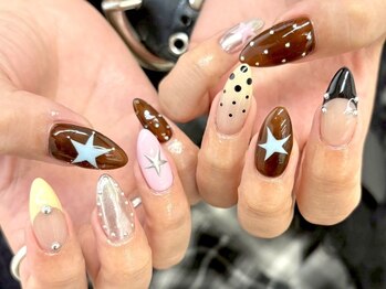 ベーシック 町田本店(Basic)の写真/【期間限定】AIRI★KIRARA★AIBI担当/90分時間内無制限アートやり放題¥6980☆理想のネイルデザインを叶える
