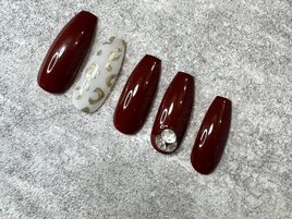 5種が選べるヒョウ柄ネイル☆