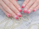 春トレンドグラデーションネイル