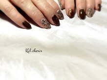 カル シェリール(Kal.cherir)/ブラウンツイード