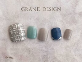 ツイードネイル