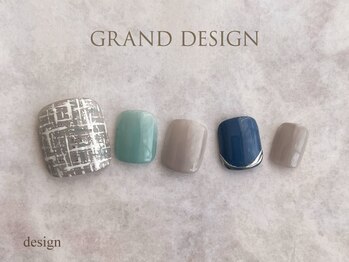 グランドデザイン 岐阜店(GRAND DESIGN)/ツイードネイル