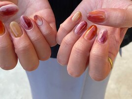 <ハンド>デザインシンプルネイル