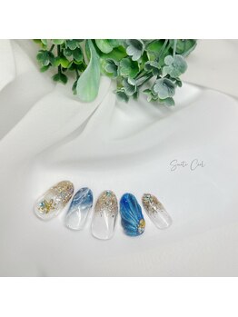 スイート シエル(Suite Ciel)/ボリューム満点!さざなみネイル