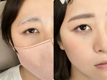 チルアンドアイ 千葉駅前店(Chill&Eye)/美眉スタイリング/BeforeAfter