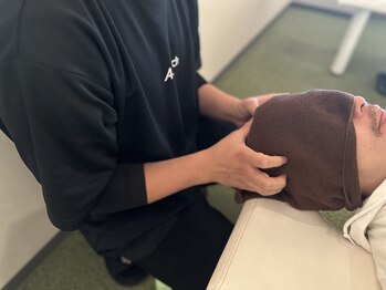 エーストレッチ(A stretch)/ラストはヘッドマッサージ!